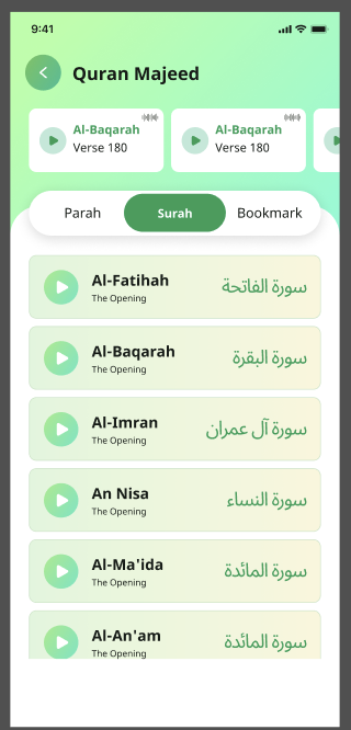 Quran App screenshot 3